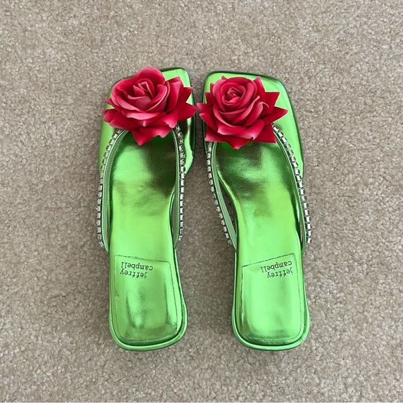 NIB Jeffrey Campbell Primrose Flip Flop Sandal size 6 - Picture 7 of 7